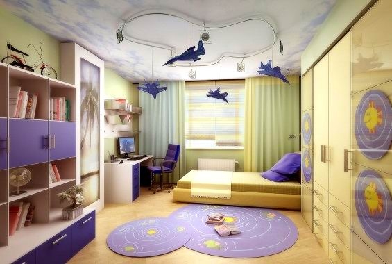Детская комната для мальчика 10-12 лет (фото-11)