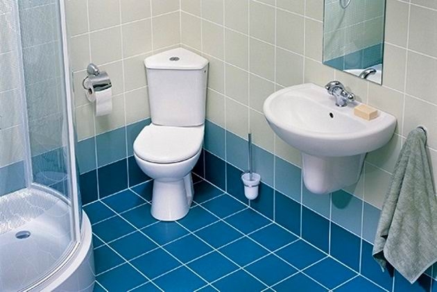 Дизайн маленькой ванной комнаты (фото-39)