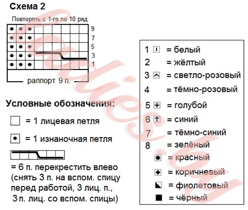 Схема узор 