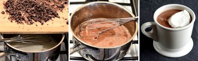 Горячий молочный шоколад с привкусом корицы (рецепт-4)
