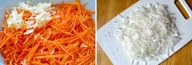 Баклажаны с морковью и луком на зиму (рецепт-1)