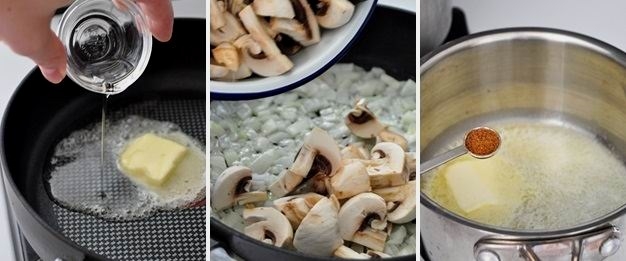 Крем-суп из шампиньонов с картофелем (рецепт-3)