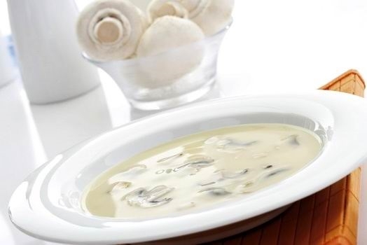 Крем-суп из шампиньонов с плавленым сыром (рецепт-5)