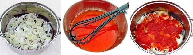 Домашняя килька в томате с луком (рецепт-5)