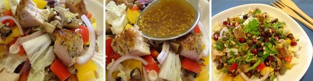 Салат с курицей и грибами (рецепт-3)
