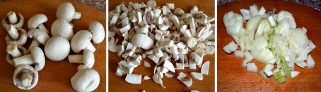 Салат "Снегирь" с печенью и грибами (рецепт-3)