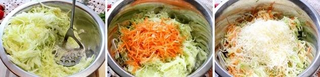 Кабачковая запеканка с сыром и морковью (рецепт-2)