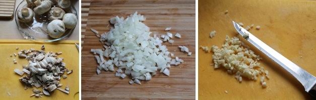 Кабачковый рулет с грибами, сыром и зеленью (рецепт-1)