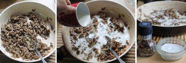 Кабачковый рулет с грибами и сыром (рецепт-1)
